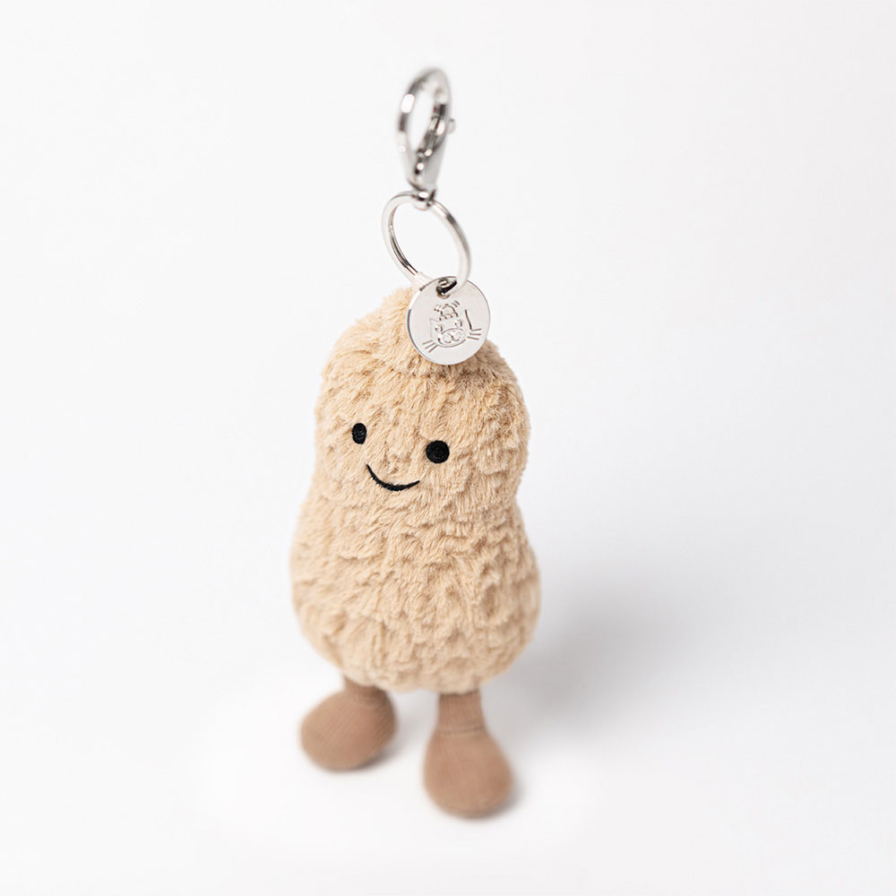 Amuseables Peanut Bag Charm - Official Jellycat