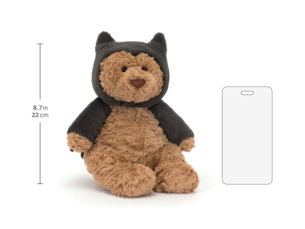 Bartholomew Bear Bat, size chart