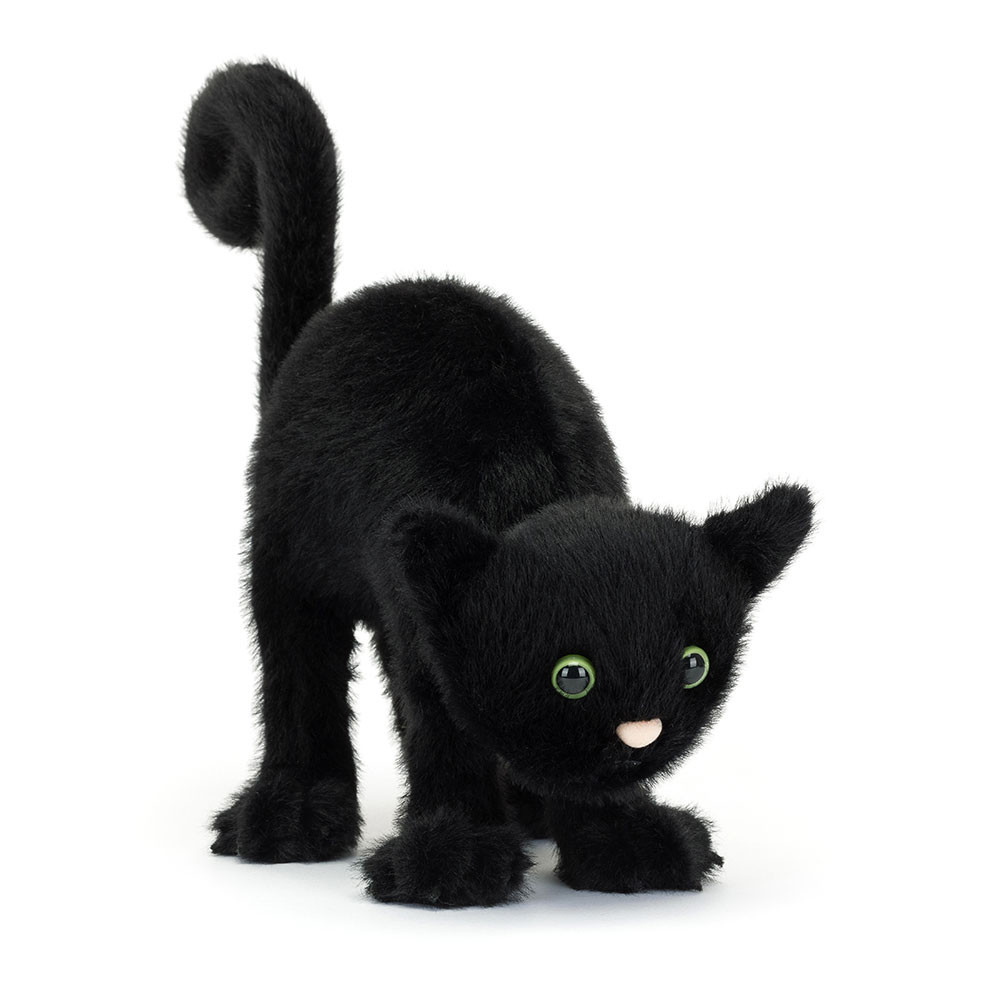  Spookipaws Cat 黒猫 ブラック　ネコ　ぬいぐるみ Spookipaws Cat - Official Jellycat