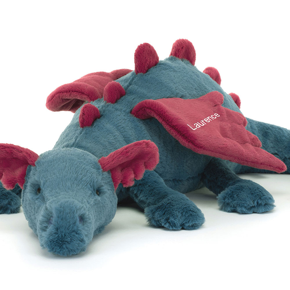Personalised Dexter Dragon - Official Jellycat