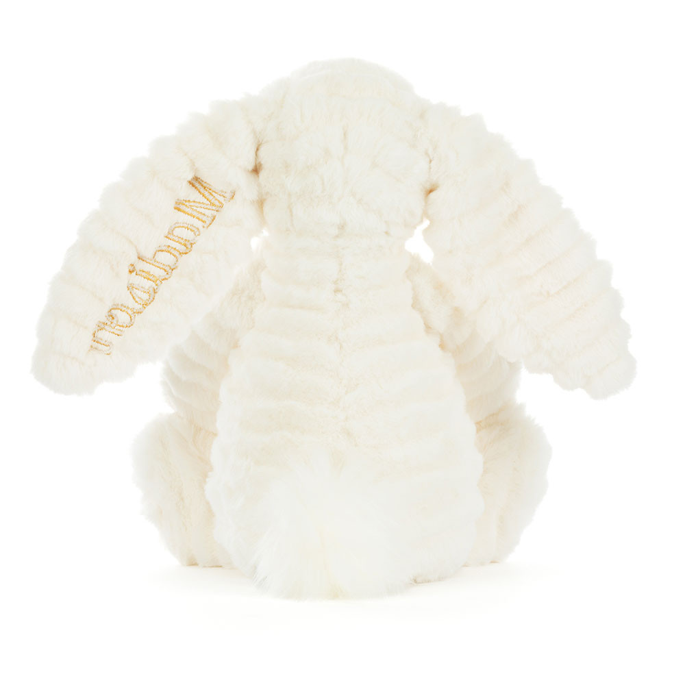 Personalised Bashful Luxe Bunny Nimbus, View 4