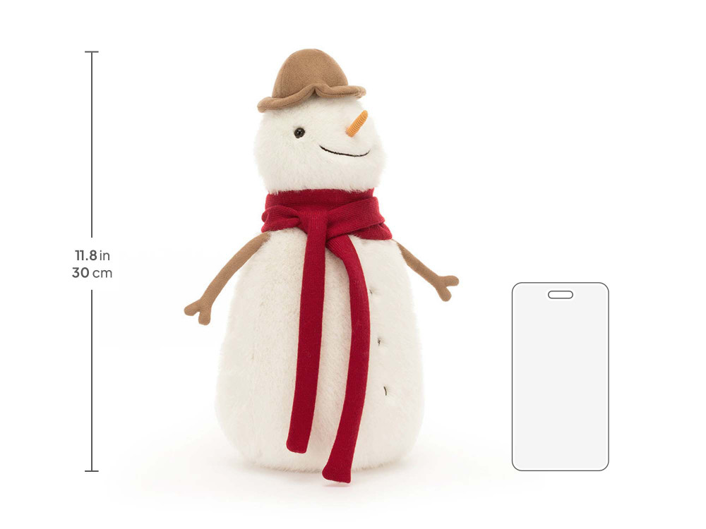 Jesse Snowman, size chart