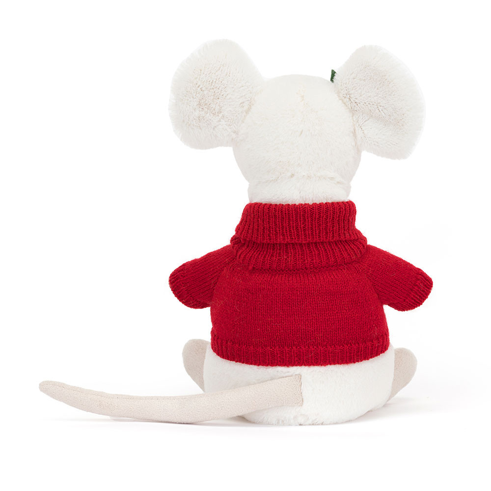  Merry Mouse with Jumper ぬいぐるみ 鼠 Merry Mouse Jumper - Official Jellycat