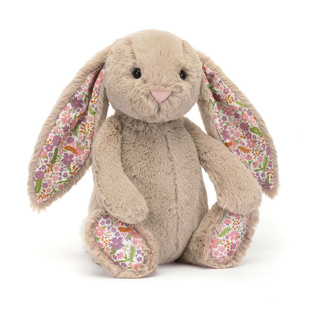  Blossom Beige Bunny Petal ぬいぐるみ Blossom Beige Bunny 'Petal' - Official Jellycat