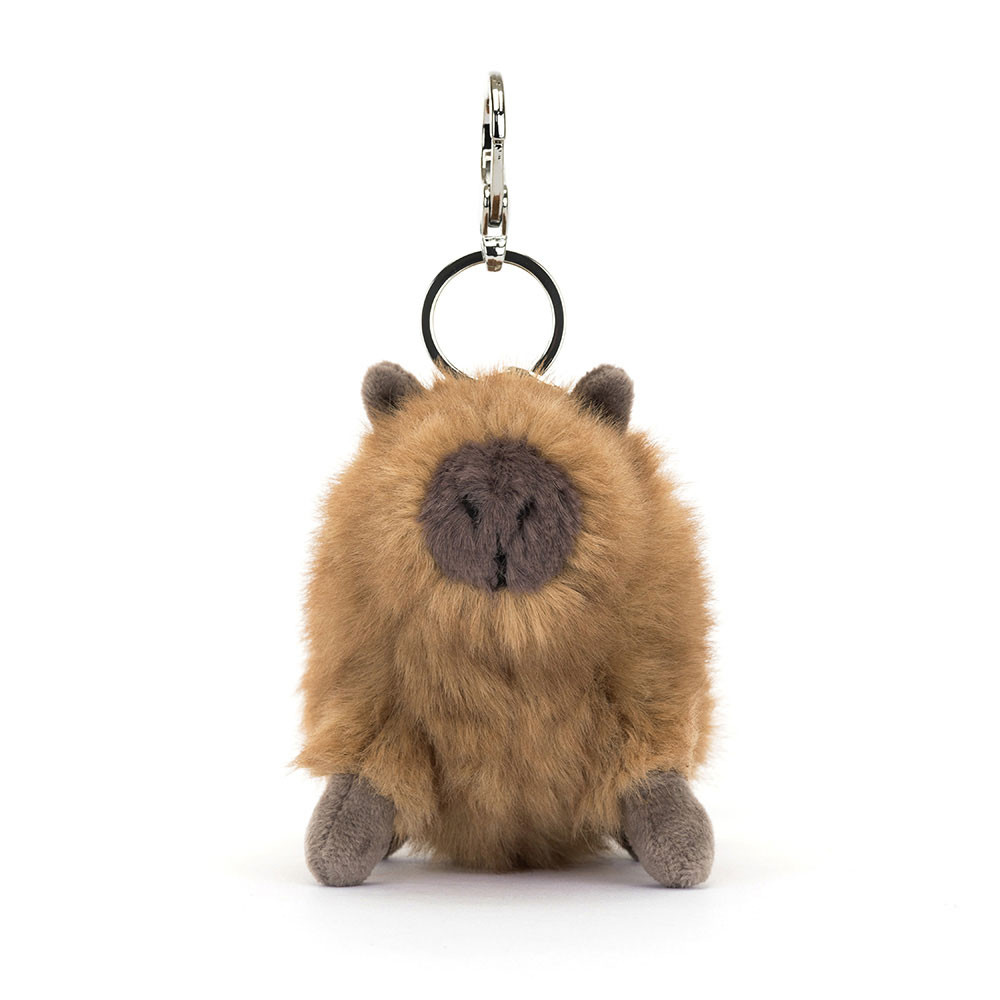 Clyde Capybara Bag Charm - Official Jellycat
