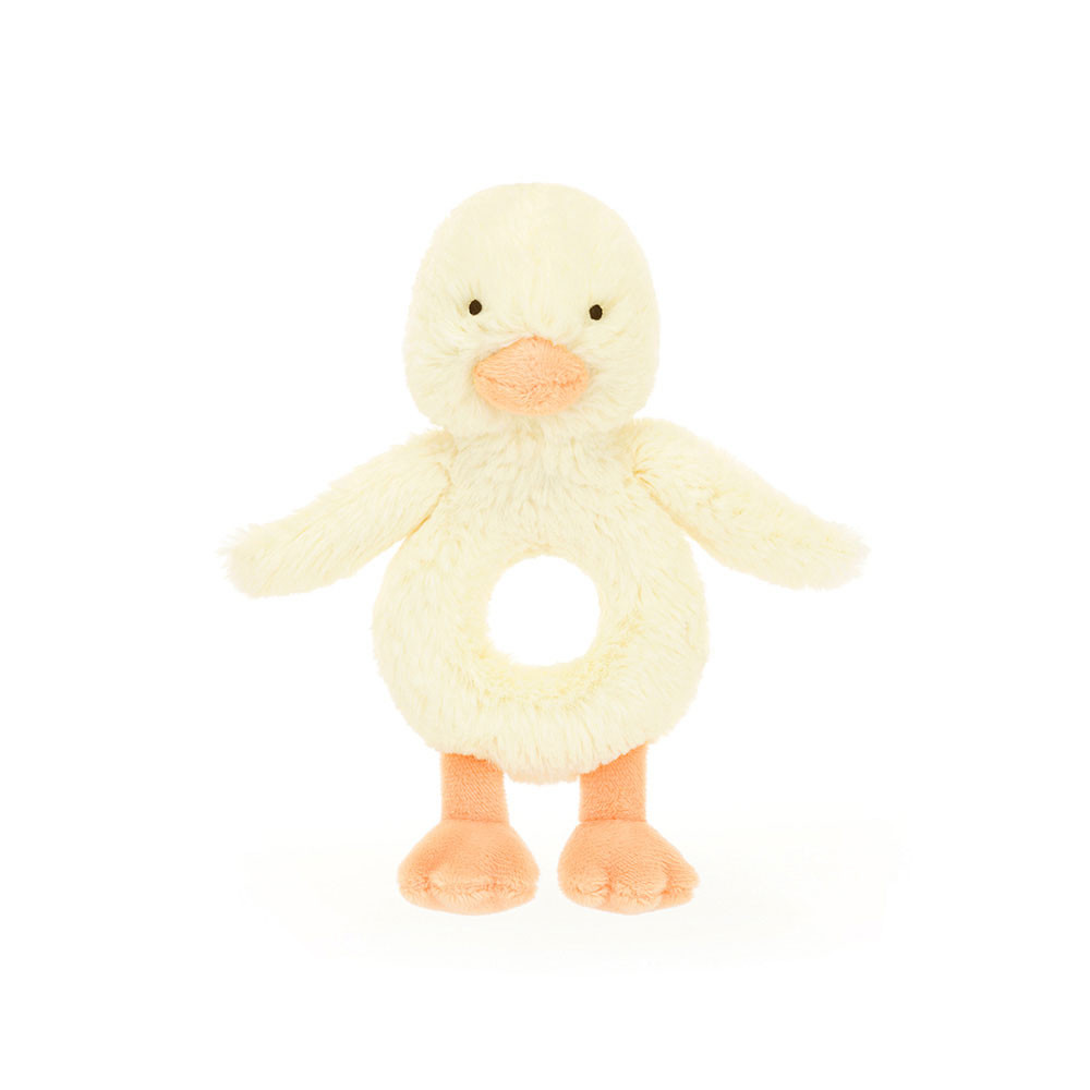 Bashful Duckling Ring Rattle, View 4