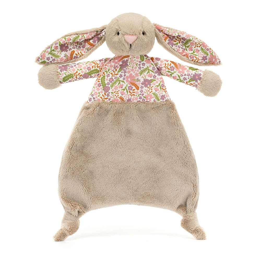 Blossom Beige Bunny 'Petal' Comforter - Official Jellycat