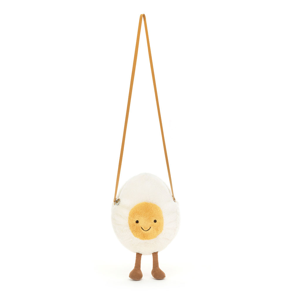  タマゴ　Happy Boiled Egg巾着袋付き Amuseables Happy Boiled Egg Bag - Official Jellycat
