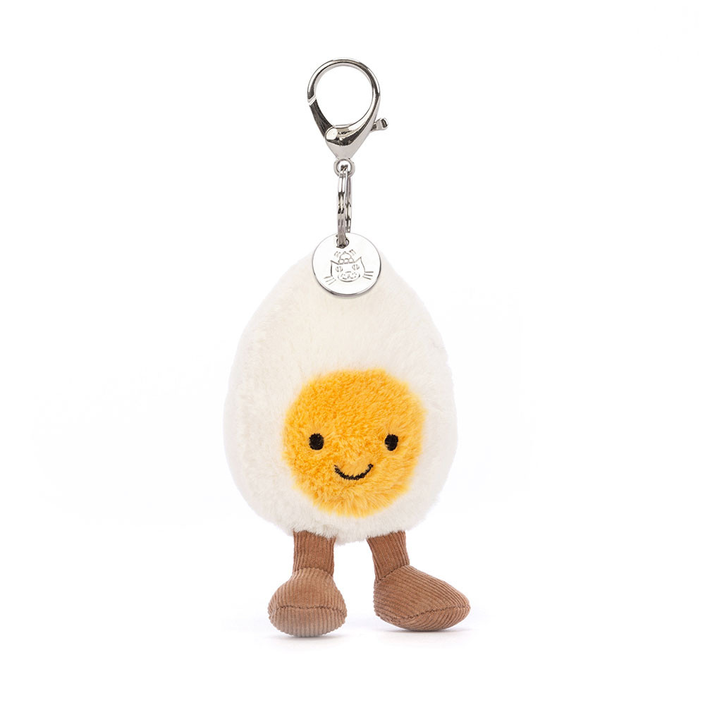 Amuseables Happy Boiled Egg Bag Charm - Official Jellycat
