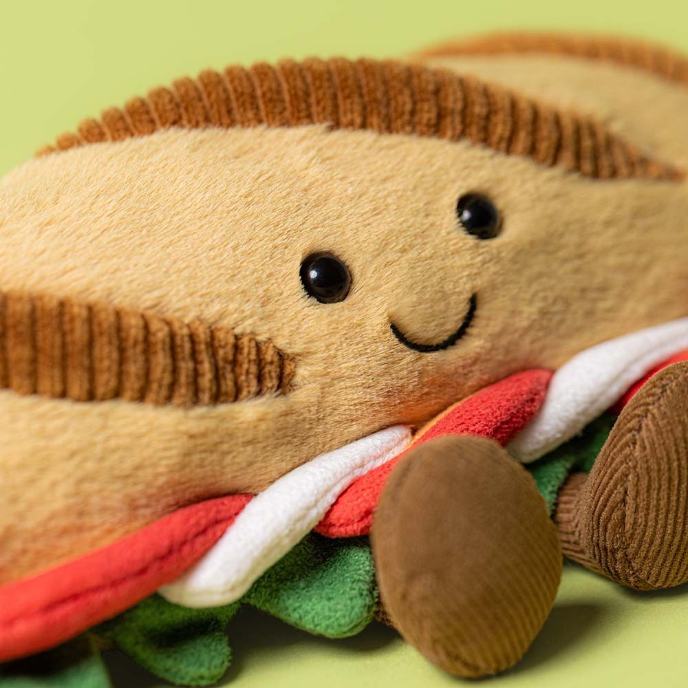 ジェリーキャット　Amuseables Caprese Baguette パン Amuseables Caprese Baguette - Official Jellycat