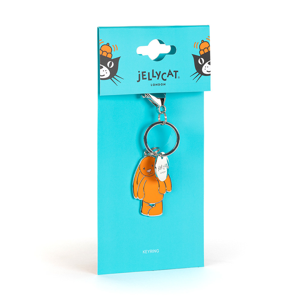 Orange Bashful Keyring, Main View