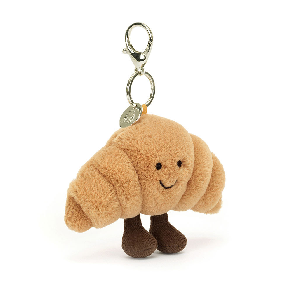 ぬいぐるみ Amuseable croissant bag charms Amuseables Croissant Bag Charm - Official Jellycat