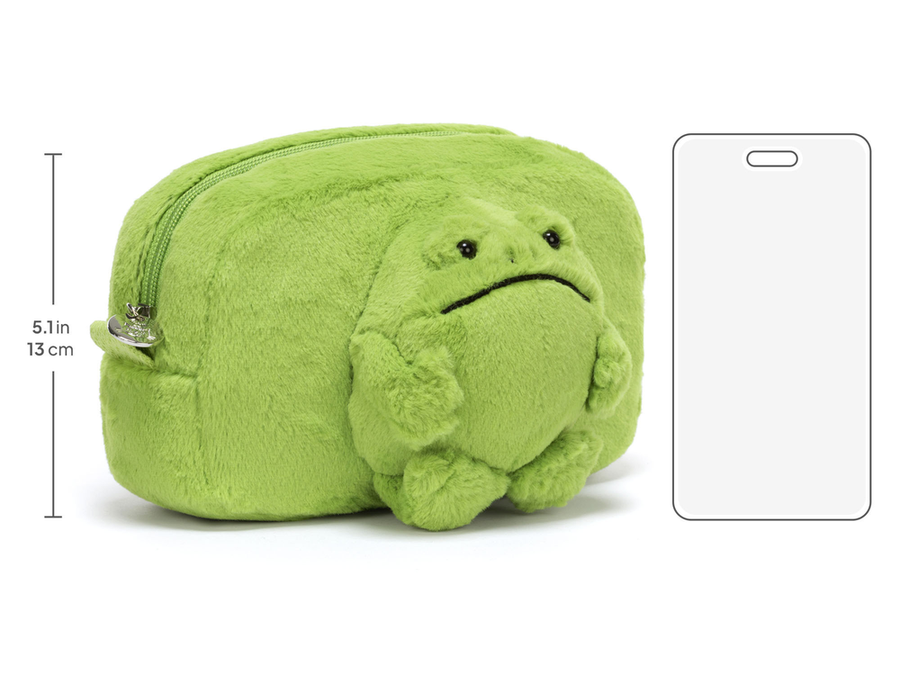 Ricky Rain Frog Pouch, size chart