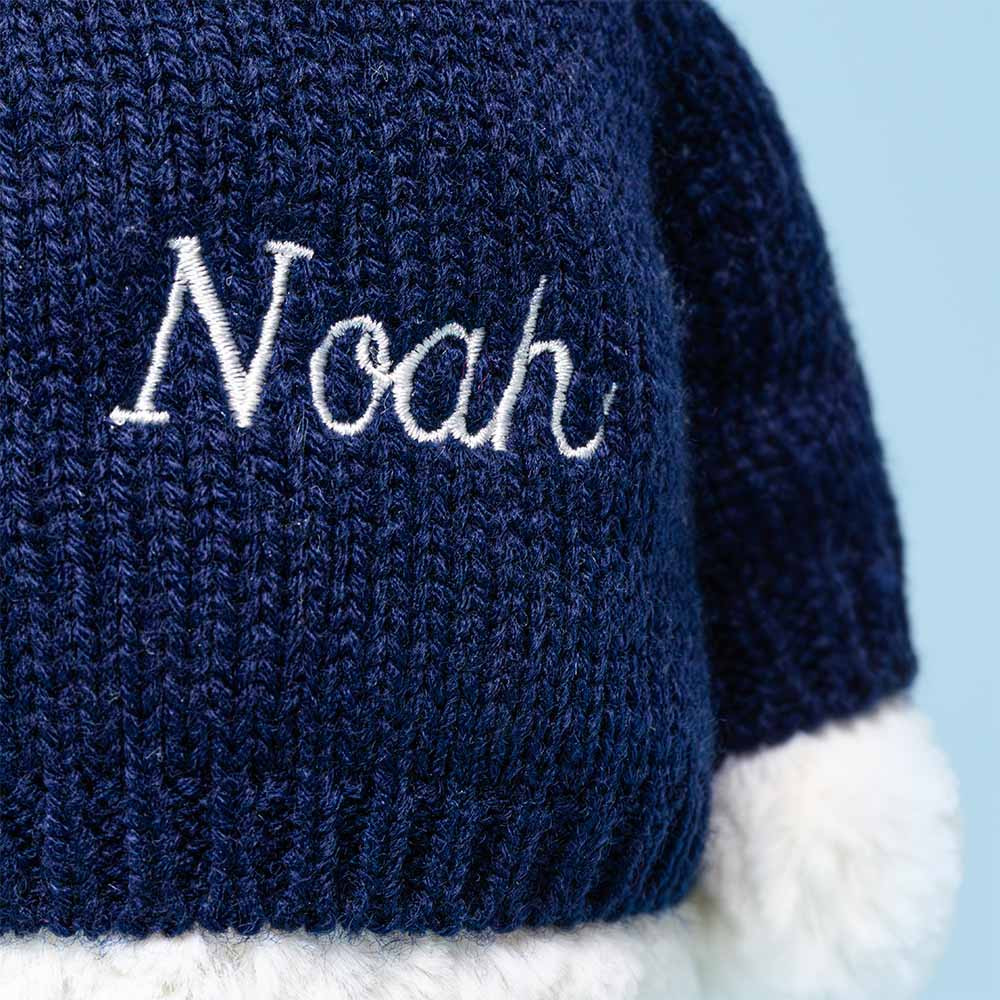 Skipson Lamb with Personalised Navy Jumper - Official Jellycat