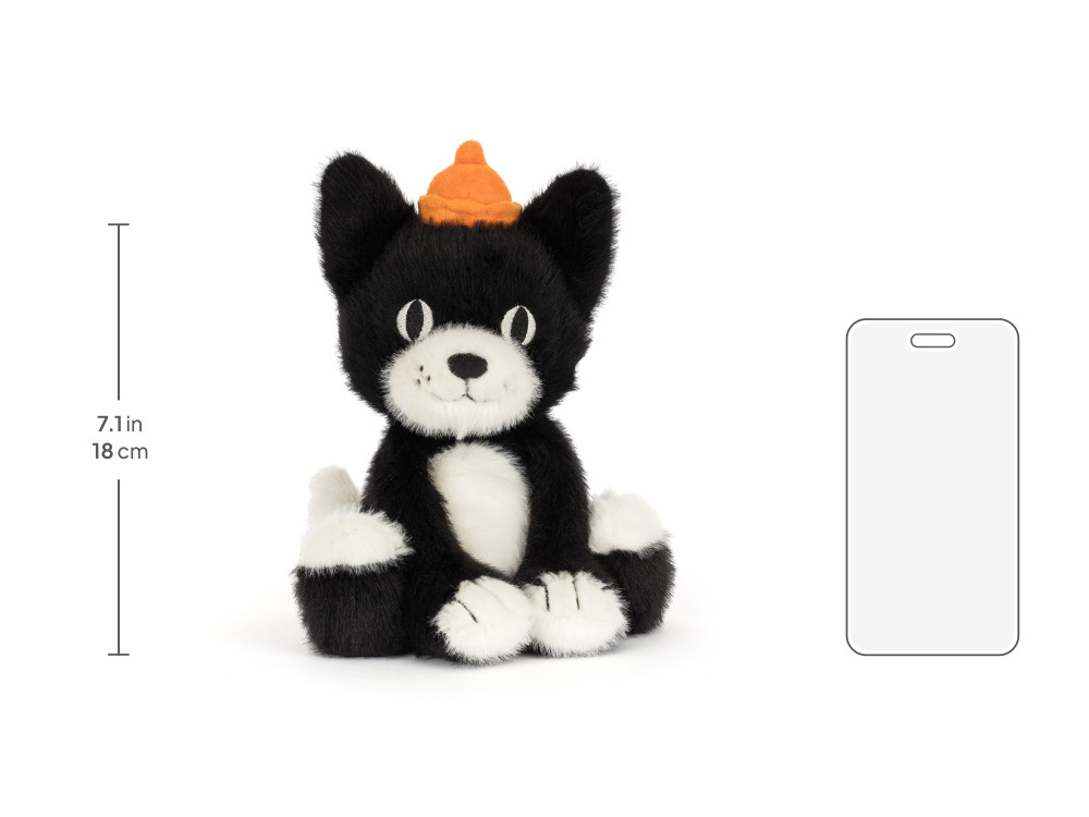 Jellycat Jack Junior, size chart