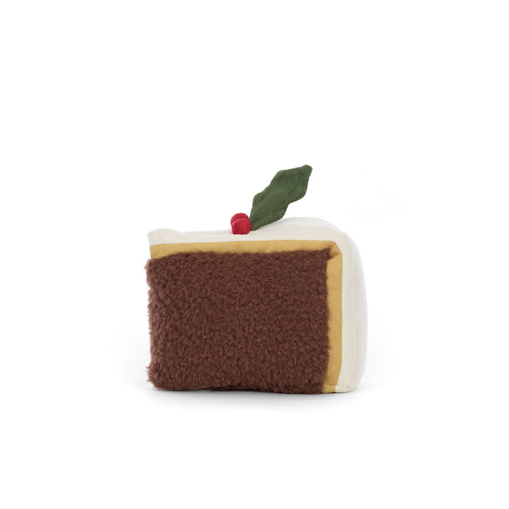 Amuseables Slice of Christmas Cake, View 3
