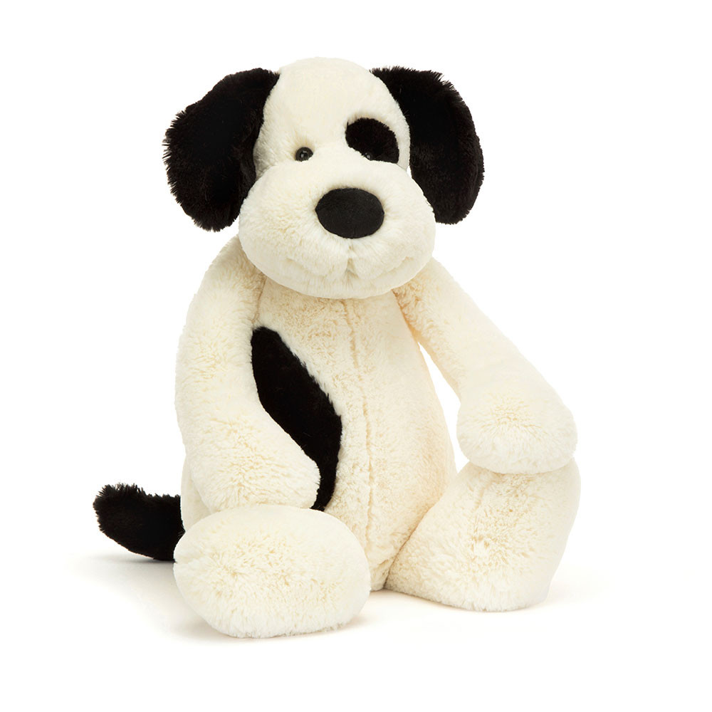Bashful Black & Cream Puppy Big, Main View