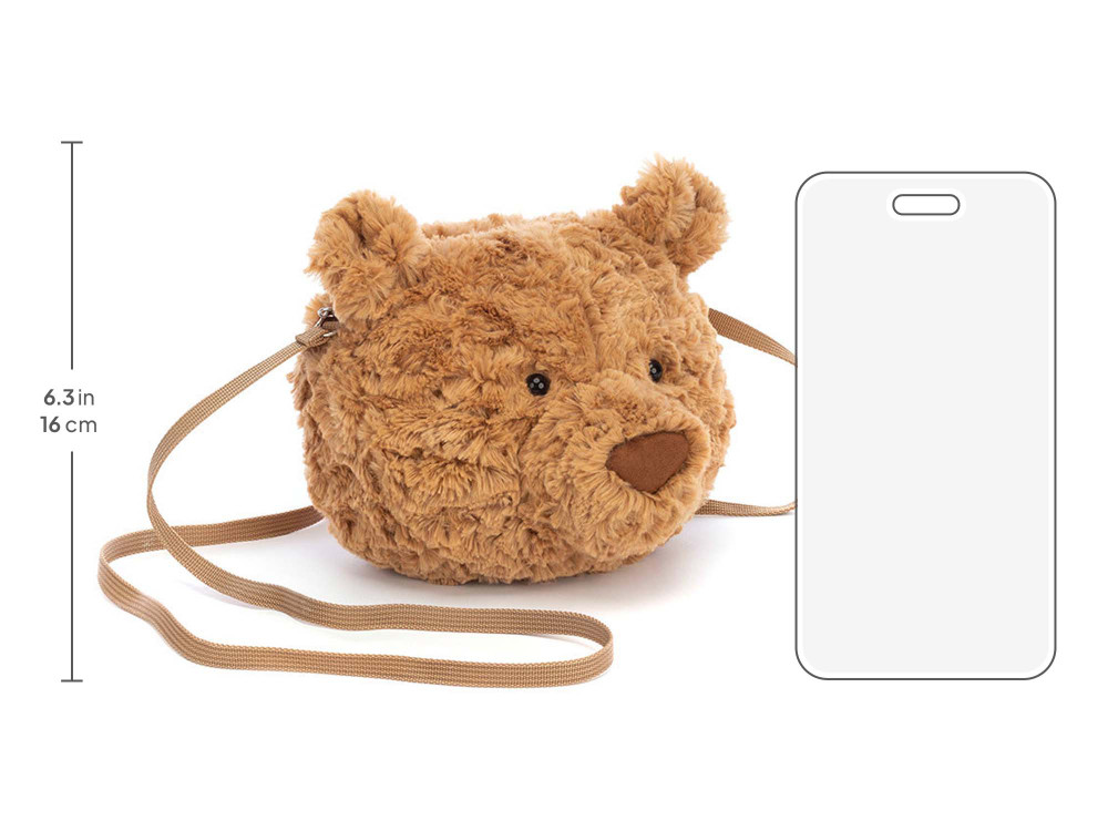 Bartholomew Bear Bag, size chart