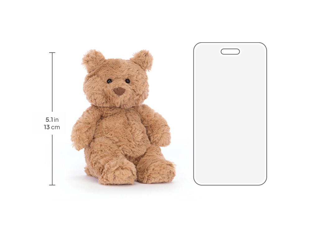 Bartholomew Bear Tiny, size chart