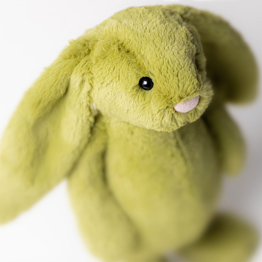 Bashful Moss Bunny Original, View 1