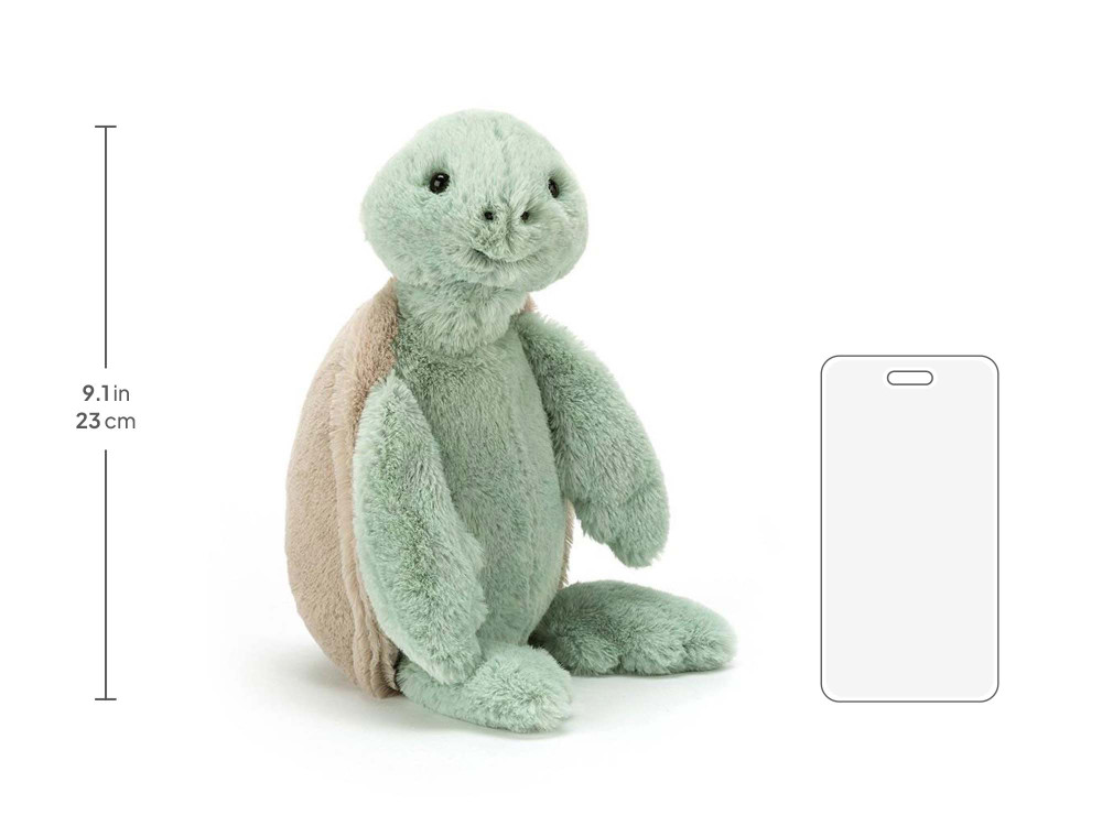 Bashful Turtle Medium, size chart
