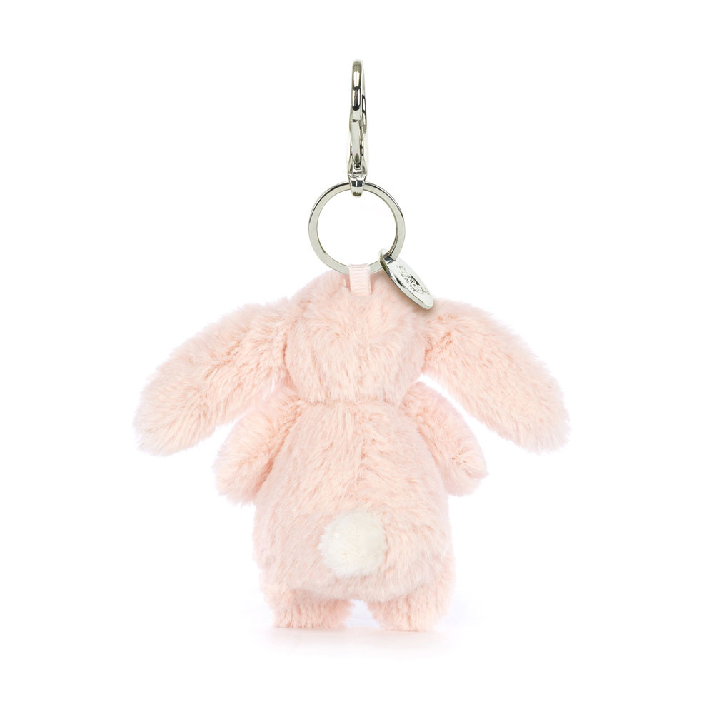 Bashful Blush Bunny Bag Charm - Official Jellycat