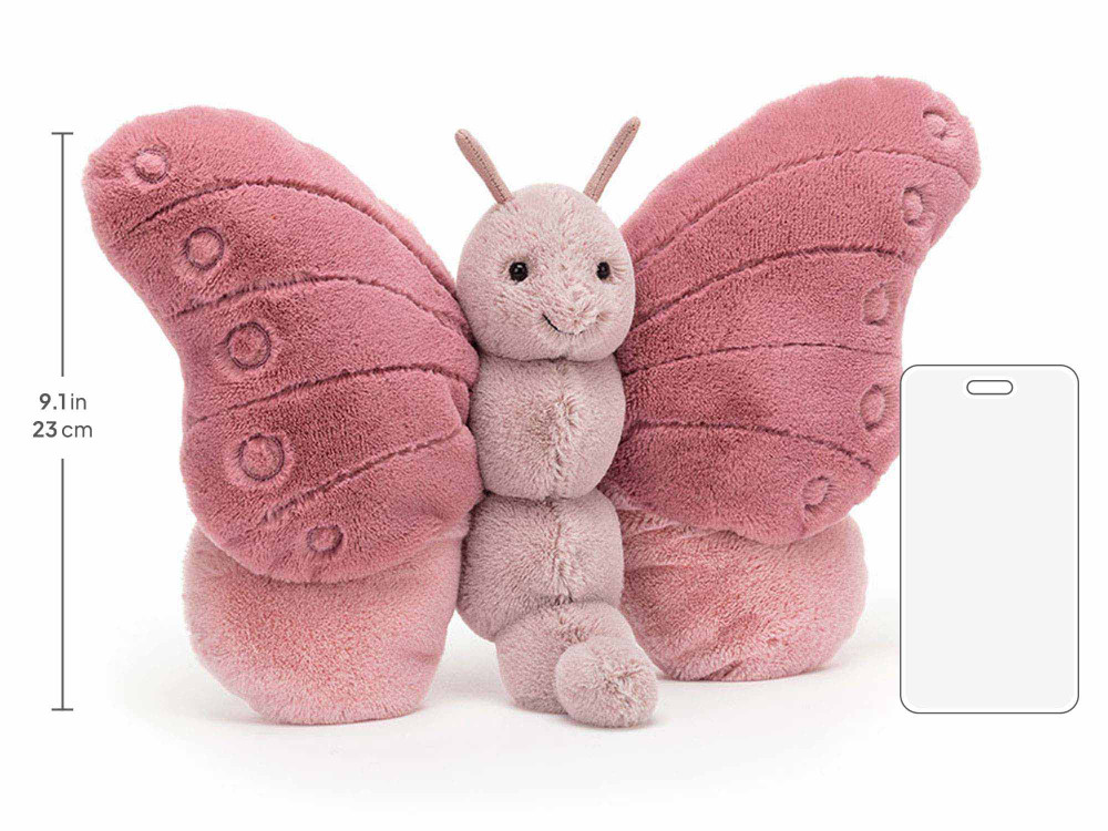 Beatrice Butterfly, size chart