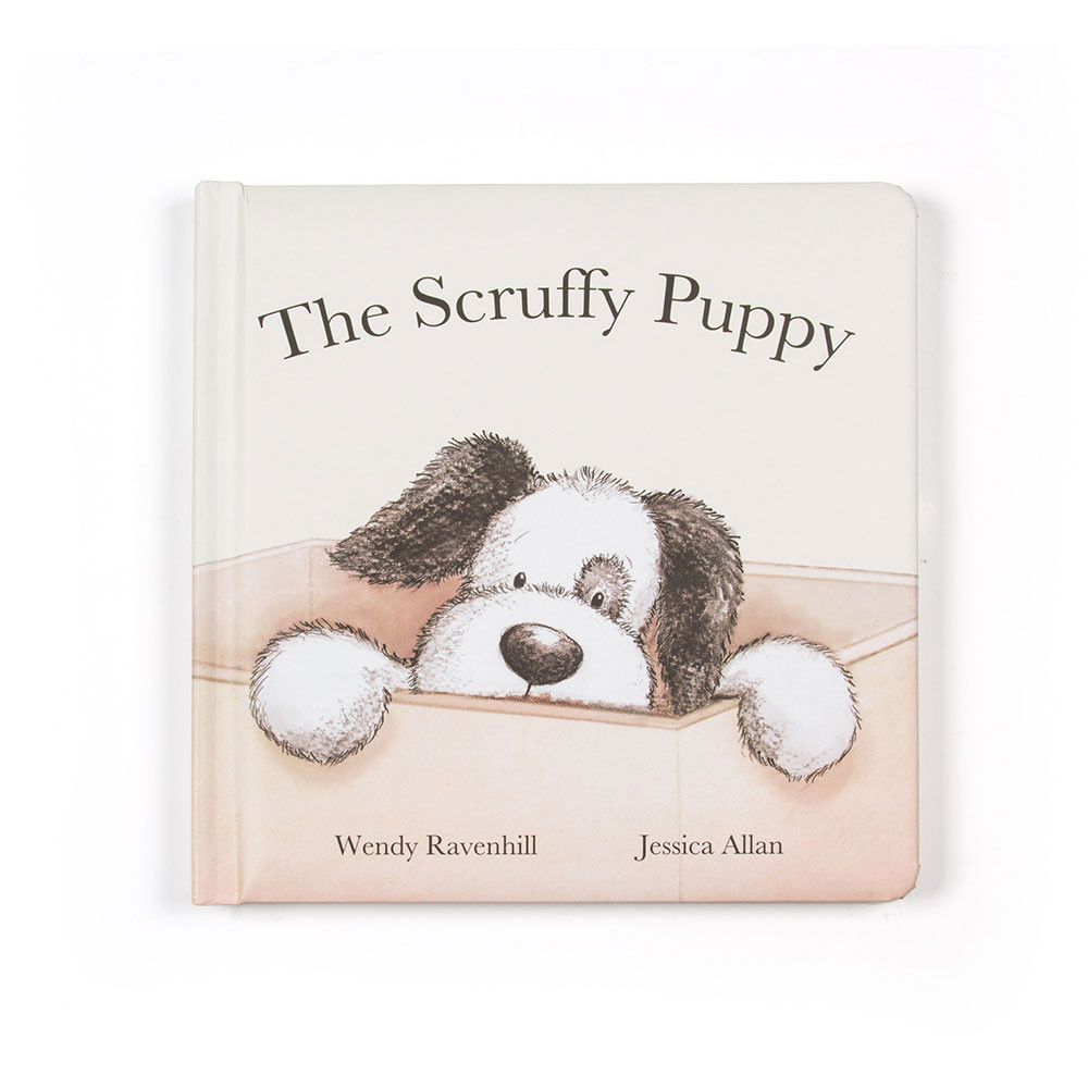 Jellycat Scruffy Puppy Book Jellycat Scruffy Puppy Book
