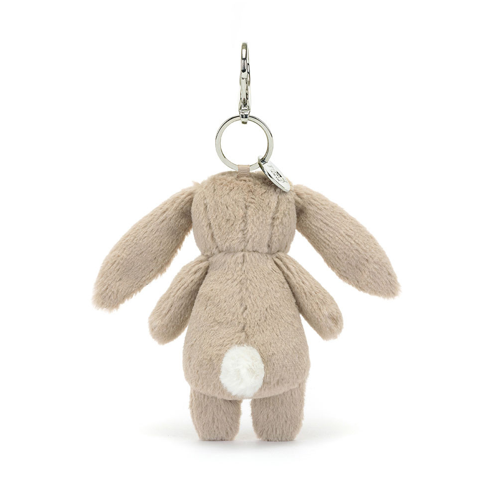 Blossom Beige Bunny Bag Charm, View 3