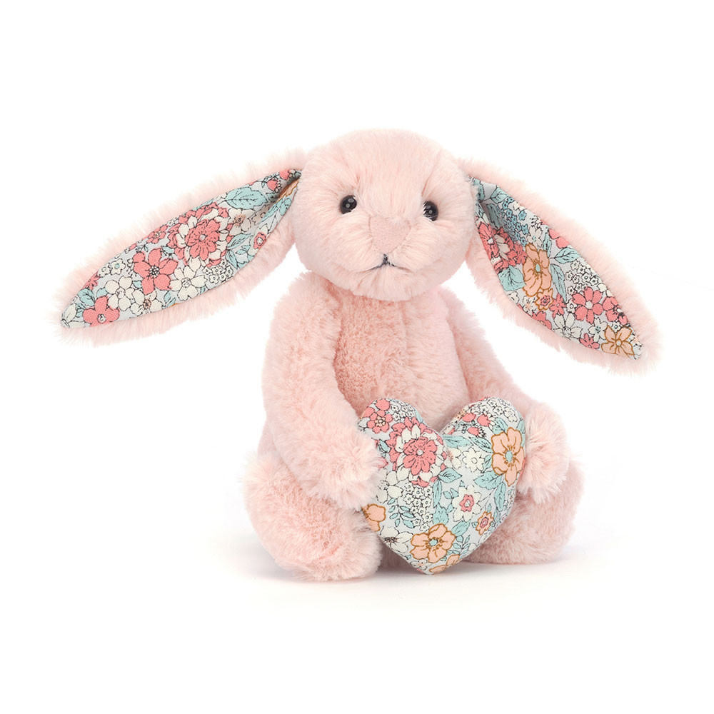 Blossom Heart Blush Bunny - Official Jellycat