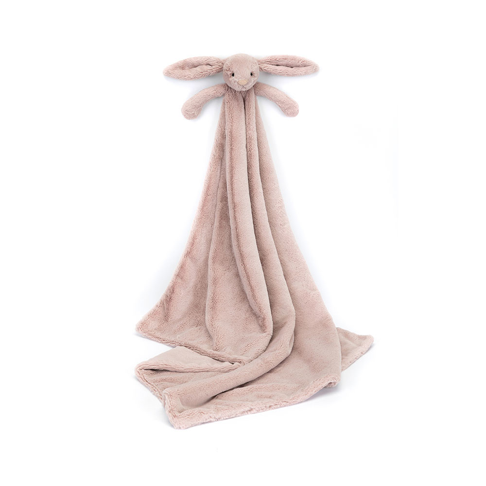 Bashful Luxe Bunny Rosa Blankie, View 5