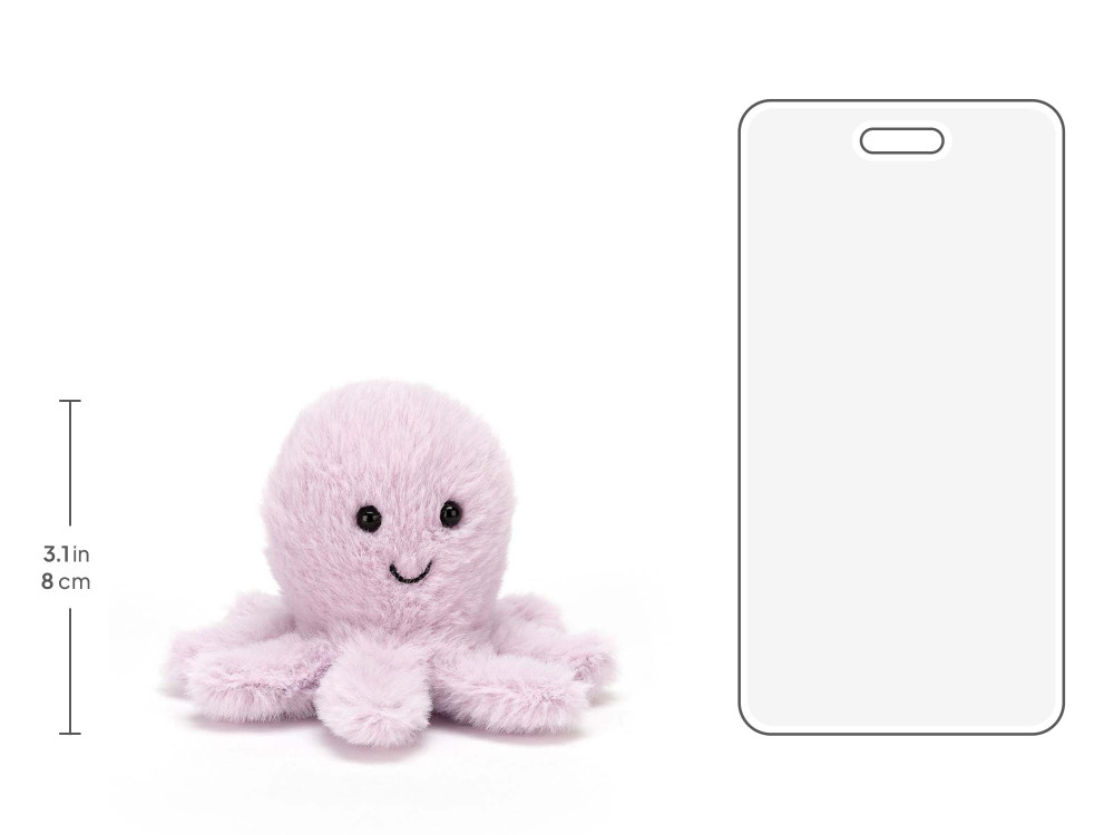 Fluffy Octopus, size chart