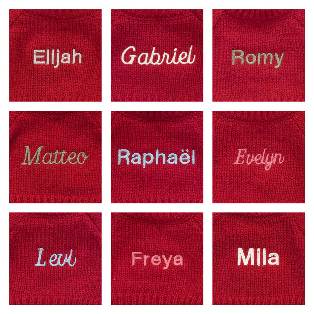 Bashful Cottontail Bunny with Personalised Red Jumper, Main View