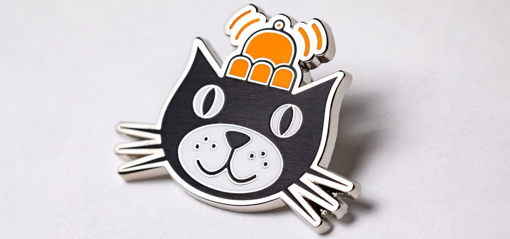 Jellycat Jack Pin Badge