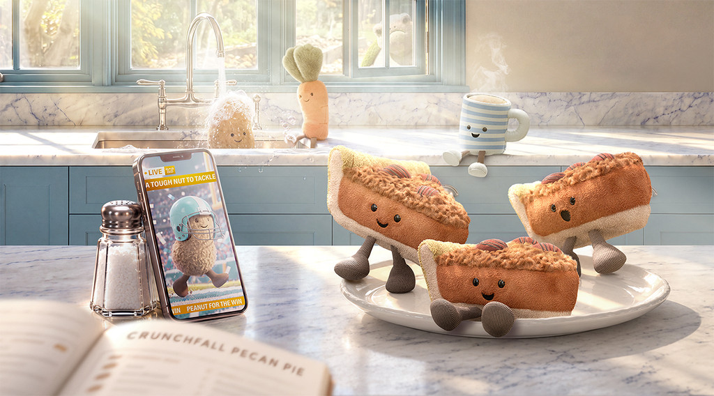 The picture jellycat.com shows when its homepage is shared