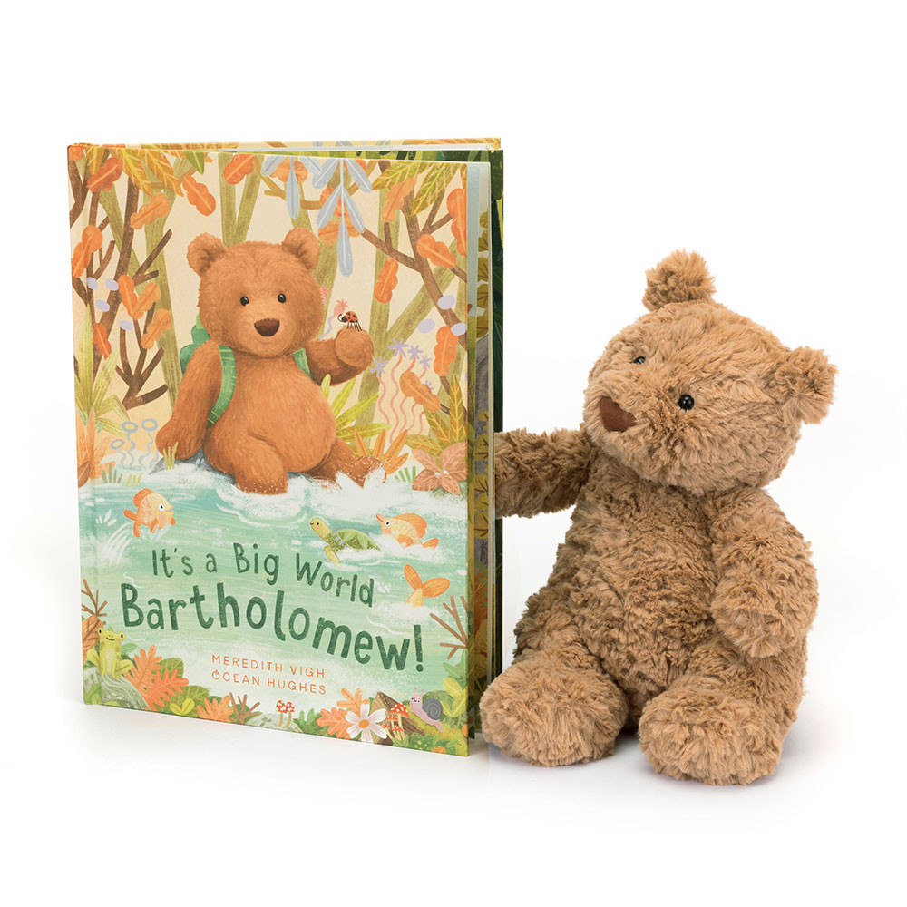 It's a Big World Bartholomew Book and Bartholomew Bear - Official