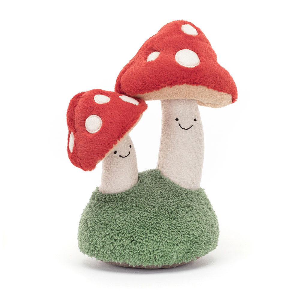  Amuseable Pair of Toadstools 茸 Amuseables Pair of Toadstools - Official Jellycat