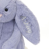 Personalised Bashful Viola Bunny Medium, Main View