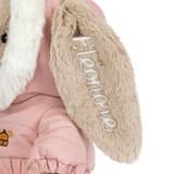 Personalised Bashful Bunny 'Snow Suit', view 2