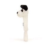 Bashful Black & Cream Puppy Ring Rattle, View 2