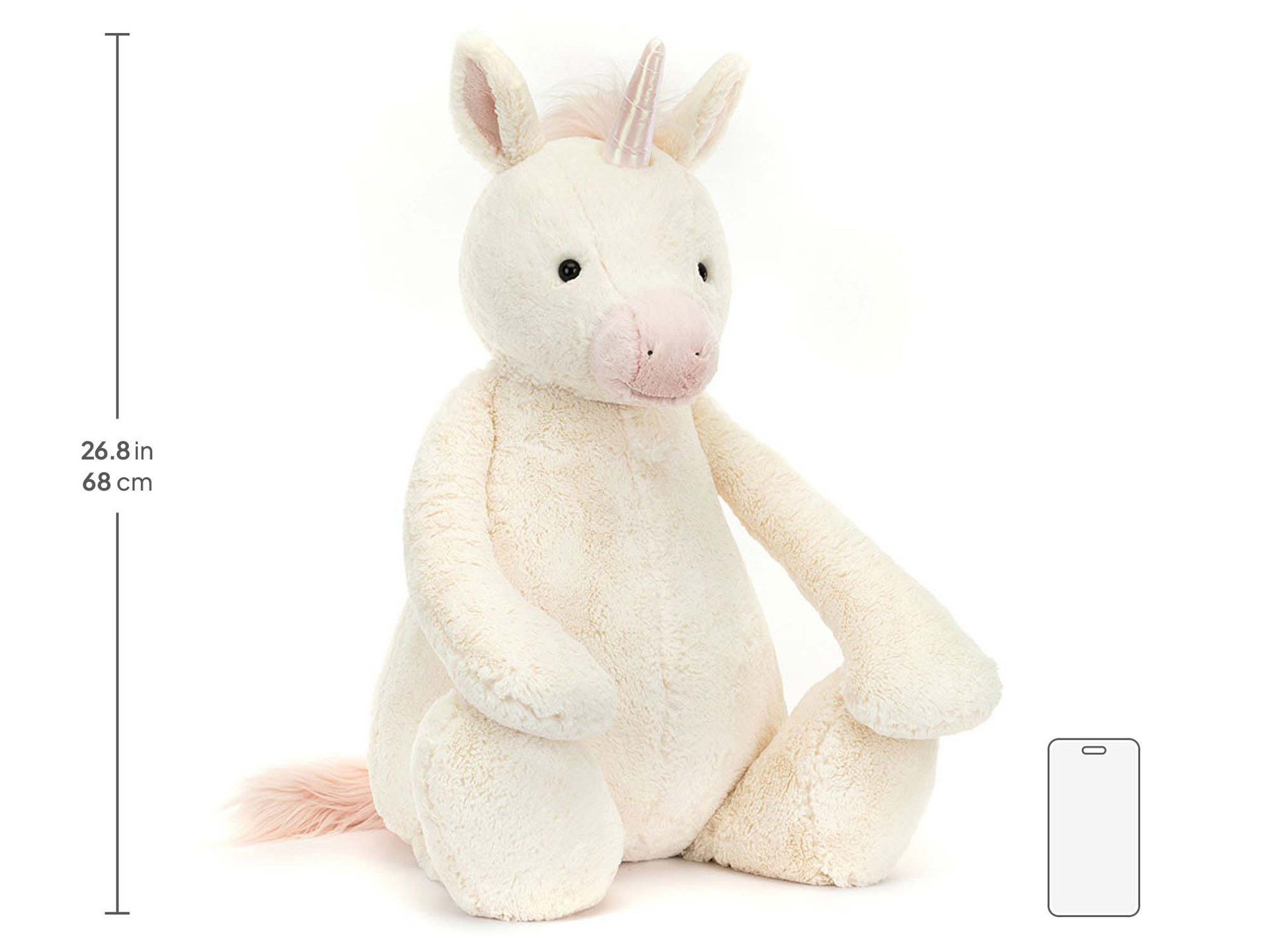  Big Bashful Unicornユニコーンぬいぐるみ jellycat ジェリーキャット jellycat ジェリーキャット Big bashful