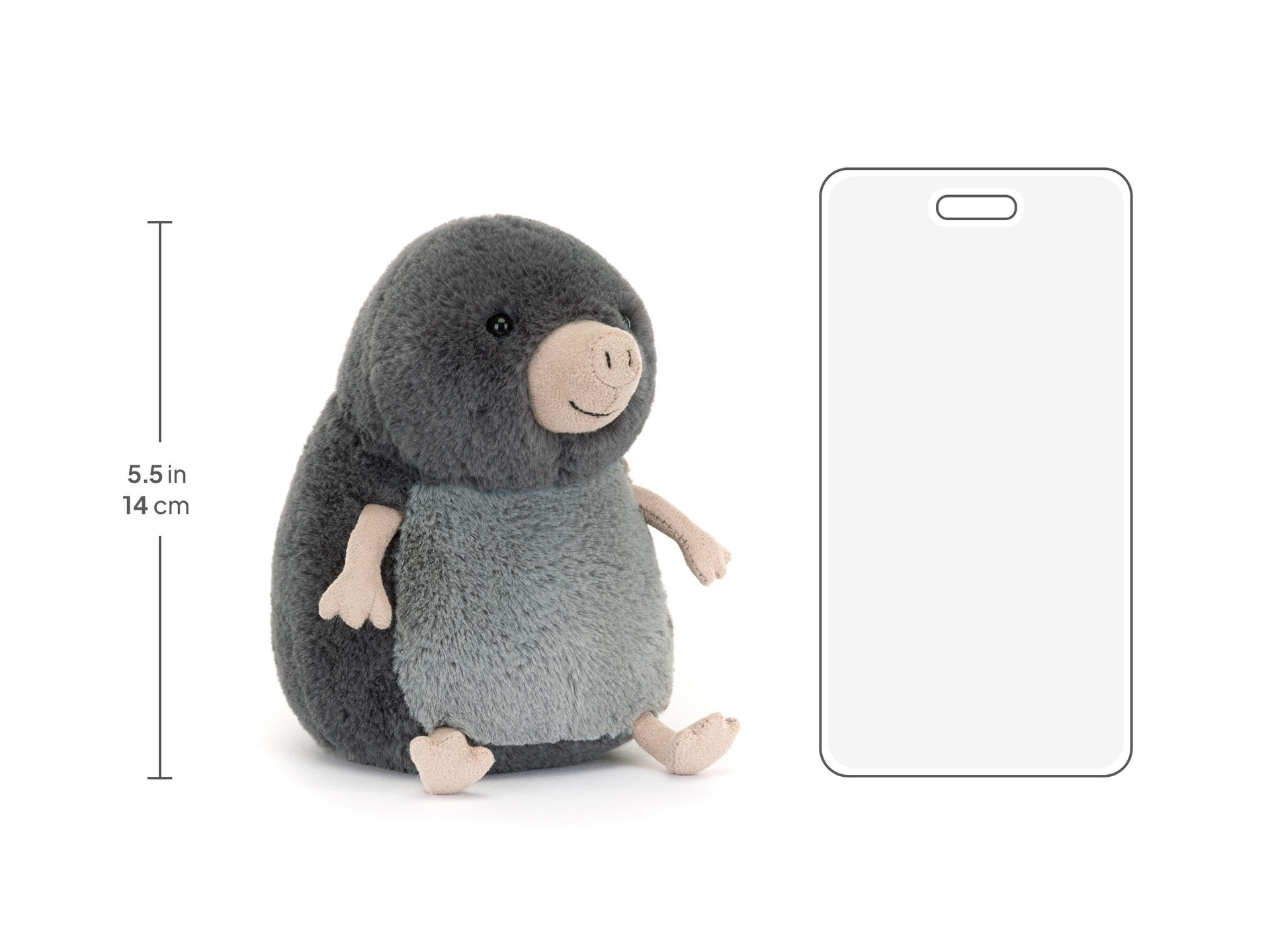 Muswell Mole - Official Jellycat