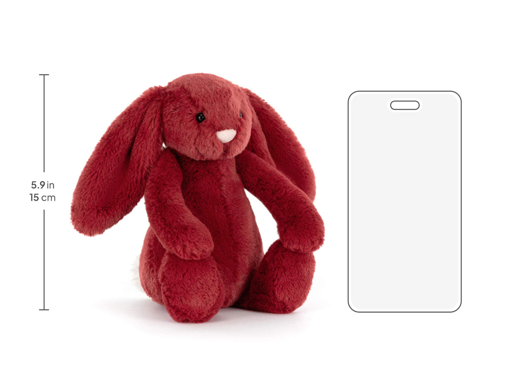 Bashful Redcurrant Bunny - Official Jellycat