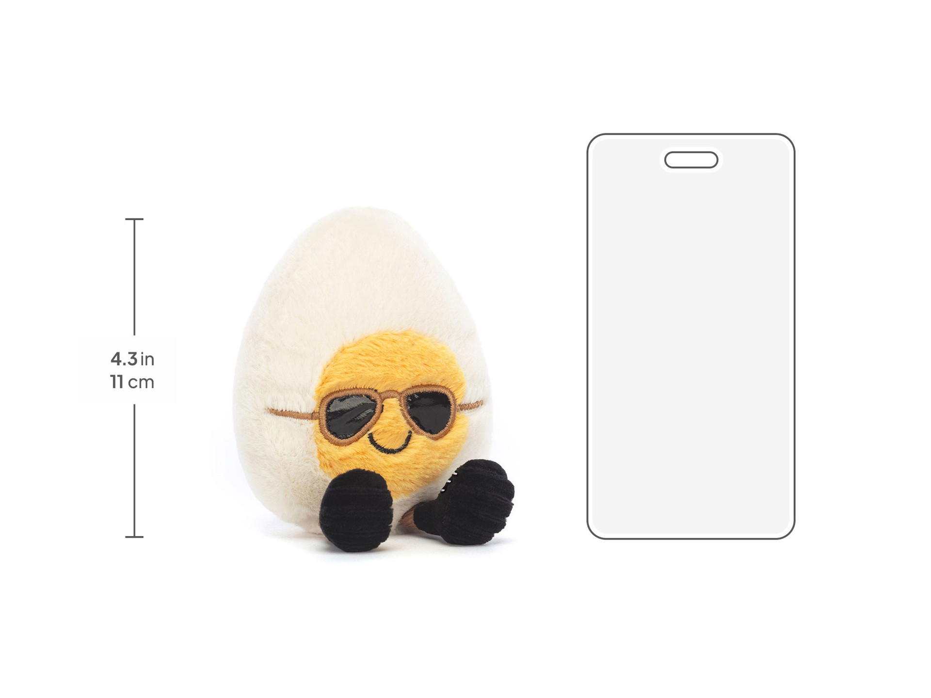 Amuseables Boiled Egg Chic - Official Jellycat