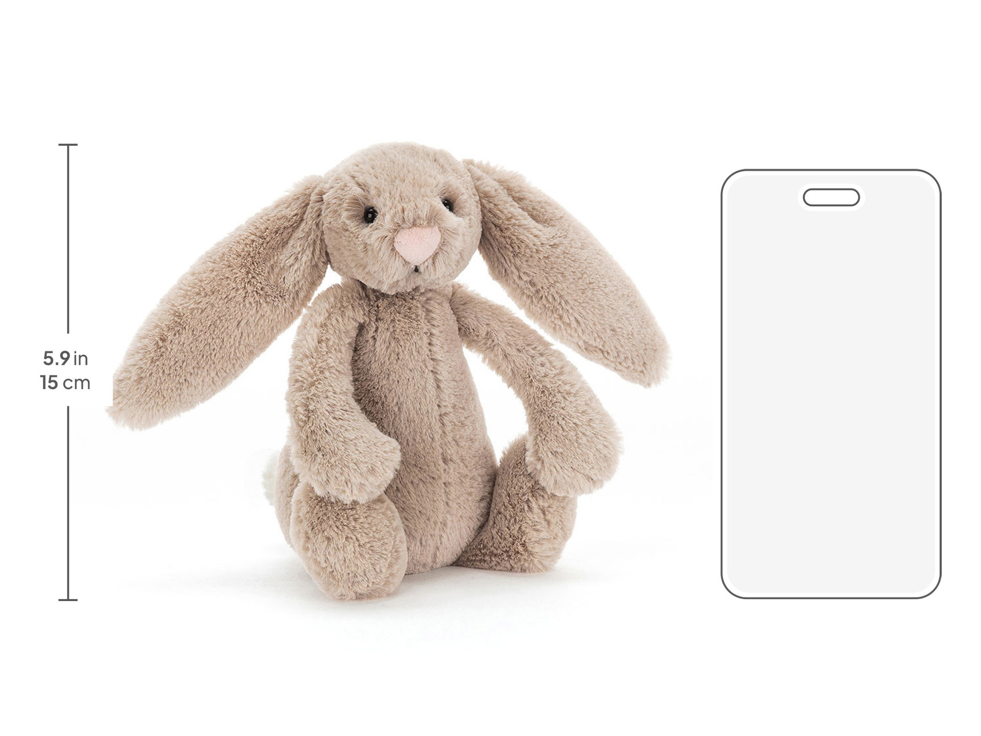 Bashful Beige Bunny - Official Jellycat