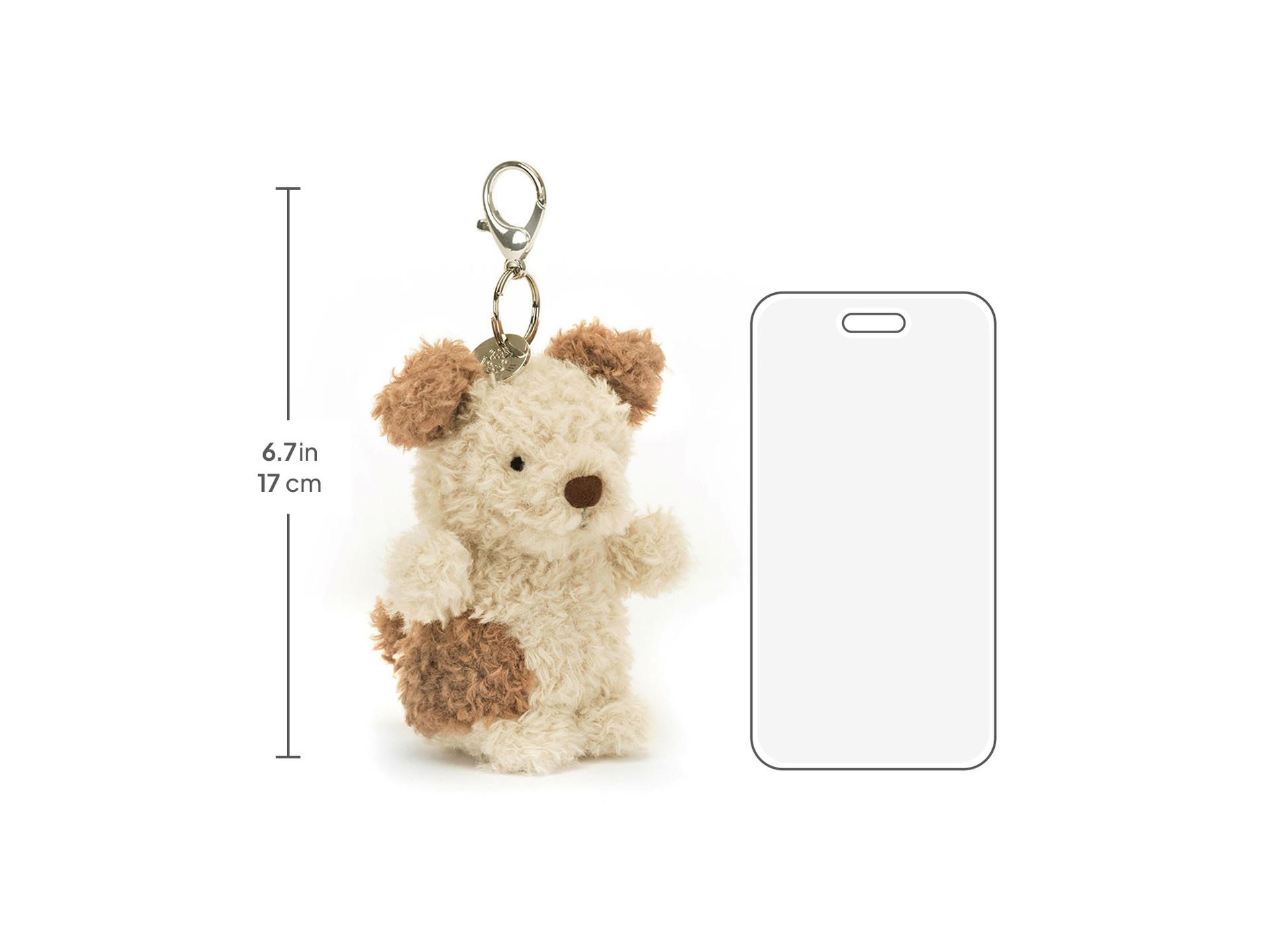 Little Pup Bag Charm - Official Jellycat