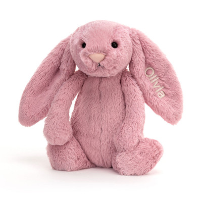 Personalised Bashful Tulip Bunny Medium, View 4