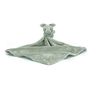 Personalised Bashful Dragon Soother, Main View