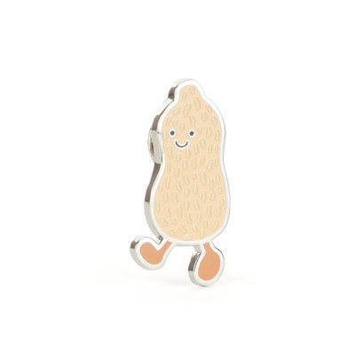 Amuseables Peanut Pin Badge, Main View