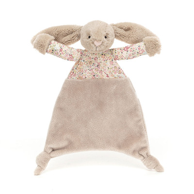 Blossom Bea Beige Bunny Comforter, Main View